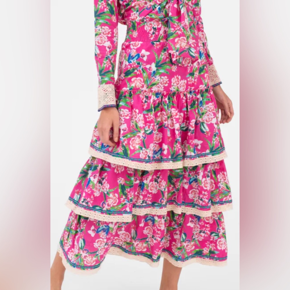 Pitusa Layered Boho Skirt
